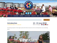 Tablet Screenshot of flowertrials.com